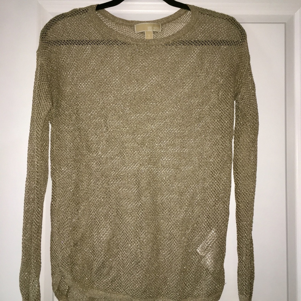Michael Kors sheer gold too